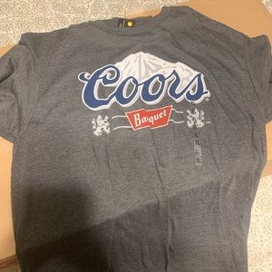 Men’s Coors beer T-shirt
